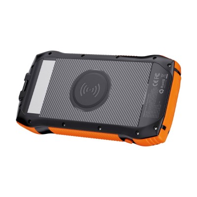 Повербанк з сонячною панеллю 20000mAh Choetech B657 Black PD20W+QC QC3.0 PD3.0 бездротова зарядка Повербанк з сонячною панеллю 20000mAh Choetech B657 Black PD20W+QC QC3.0 PD3.0 бездротова зарядка