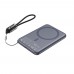Повербанк 5000mAh Choetech B861 Grey 20W QC3.0 PD3.0 бездротова магнітна зарядка MagSafe