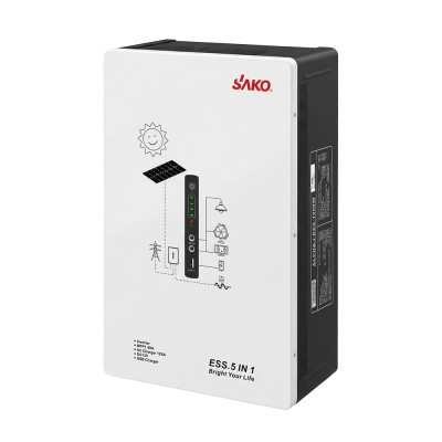 Cистема резервного живлення (інвертор та батарея) Sako Alpha-ESS-1000W/2KWh настінна. Потужність 1000 Вт, енергоємність 2009.6 Вт*год, LifePO4