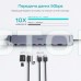 USB-C хаб 11-в-1 Choetech M20 HDMI 4K@30Hz, VGA, 3 USB-A 3.0, USB-C 3.0, RJ45, USB-C PD, SD-card, TF-card, 3.5mm audio USB-C хаб 11-в-1 Choetech M20 HDMI 4K@30Hz, VGA, 3 USB-A 3.0, USB-C 3.0, RJ45, USB-C PD, SD-card, TF-card, 3.5mm audio