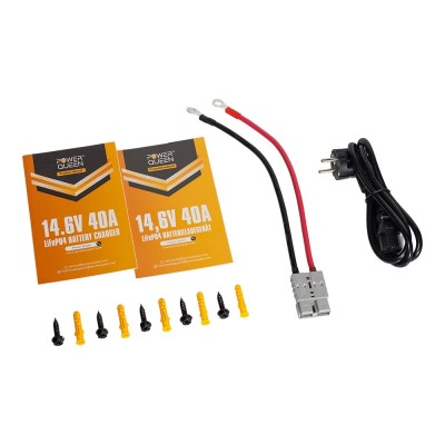 Зарядний пристрій для акумуляторних батарей LiFePO4 14.6V/40A Power Queen P12V40A-BCHA-Y