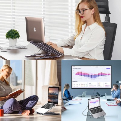 USB-C хаб-підставка 7-в-1 Choetech M57 HDMI 4K@30Hz, 2 USB 3.0, USB-C Data, USB-C PD 100W, SD-card, TF-card USB-C хаб-підставка 7-в-1 Choetech M57 HDMI 4K@30Hz, 2 USB 3.0, USB-C Data, USB-C PD 100W, SD-card, TF-card