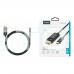 Кабель Choetech XCP-1801 Black USB-C to DisplayPort 8K@60Hz 1.8m