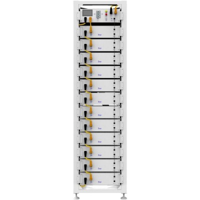 Стійка Deye 3U-HRack-2G для 12 високовольтних батарей та 1 блоку керування