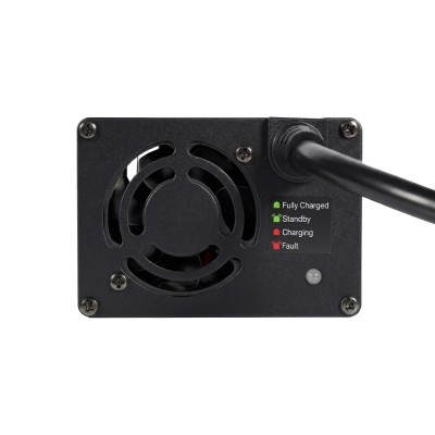 Зарядний пристрій для акумуляторних батарей LiFePO4 29.2V/20A Power Queen P24V20A-BCHA-MINI-X Зарядний пристрій для акумуляторних батарей LiFePO4 29.2V/20A Power Queen P24V20A-BCHA-MINI-X