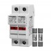 Комплект роз'єднувача та запобіжника 1000V Leader 32A PV0191-2P та 2 шт. 15A BX0234 для сонячних панелей