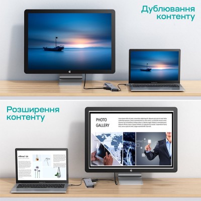 USB-C хаб 11-в-1 Choetech M20 HDMI 4K@30Hz, VGA, 3 USB-A 3.0, USB-C 3.0, RJ45, USB-C PD, SD-card, TF-card, 3.5mm audio USB-C хаб 11-в-1 Choetech M20 HDMI 4K@30Hz, VGA, 3 USB-A 3.0, USB-C 3.0, RJ45, USB-C PD, SD-card, TF-card, 3.5mm audio