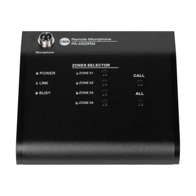 Микрофон выносной пейджинговый CMX PA-4500RM, 4 зоны