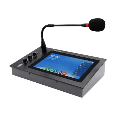 Микрофон SIP-IP пейджинговый Tonmind SIP-M20 со встроенным динамиком Микрофон SIP-IP пейджинговый Tonmind SIP-M20 со встроенным динамиком