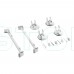 Кріплення пластикове на присосках для Starlink Mini на скло