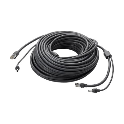 Кабель живлення та передачі даних 2 в 1 DC+Ethernet для Starlink Mini з перехідником Type-C 23м