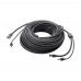 Кабель живлення та передачі даних 2 в 1 DC+Ethernet для Starlink Mini з перехідником Type-C 23м