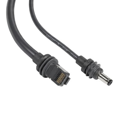 Кабель живлення та передачі даних 2 в 1 DC+Ethernet для Starlink Mini з перехідником Type-C 10м