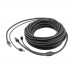 Кабель живлення та передачі даних 2 в 1 DC+Ethernet для Starlink Mini з перехідником Type-C 15м