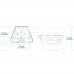 Кріплення для транспортних засобів Starlink Standard Mobility Mount до Starlink Gen3 REV4 Кріплення для транспортних засобів Starlink Standard Mobility Mount до Starlink Gen3 REV4