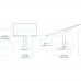 Поворотне кріплення Starlink Standard Pivot Mount до Starlink Gen3 REV4 Поворотне кріплення Starlink Standard Pivot Mount до Starlink Gen3 REV4