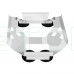 Кронштейн на магнітах E-NET SMM-02 White на дах автомобіля для Starlink Mini