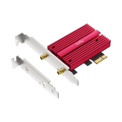 Адаптер WiFi 7 Cudy WE9300S BE9300 PCI Express тридіапазонний з Bluetooth 5.4 Адаптер WiFi 7 Cudy WE9300S BE9300 PCI Express тридіапазонний з Bluetooth 5.4