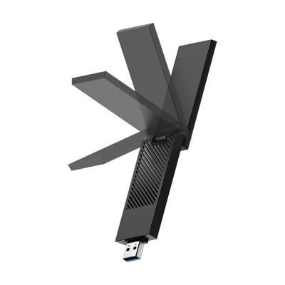 Адаптер WiFi 7 Cudy WU6500 тридіапазонний з USB 3.0 BE6500 Адаптер WiFi 7 Cudy WU6500 тридіапазонний з USB 3.0 BE6500