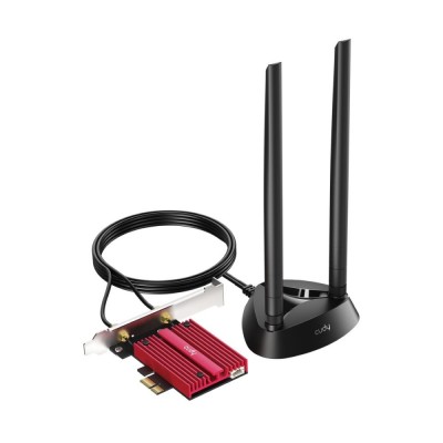 Адаптер WiFi 7 Cudy WE9300S BE9300 PCI Express трехдиапазонный с Bluetooth 5.4 Адаптер WiFi 7 Cudy WE9300S BE9300 PCI Express трехдиапазонный с Bluetooth 5.4