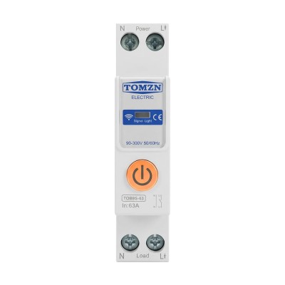 Розумний автоматичний вимикач з Wi-Fi (Tuya) TOMZN TOB9S-63 63A