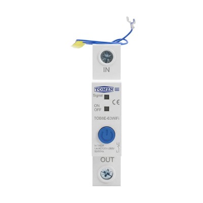 Розумний автоматичний вимикач з Wi-Fi (eWeLink) TOMZN TOB8E-63 63A
