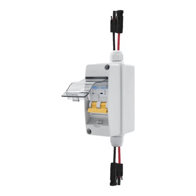 Захисний бокс з автоматичним вимикачем TOMZN TOPV2-1-1 600V 20A MC4 IP65