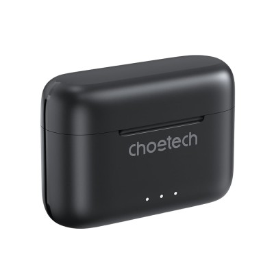 Бездротові навушники Choetech BH-T15 Black TWS, Bluetooth 5.2, ANC+ENC