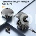 Бездротові навушники Choetech BH-T17 Black TWS, Bluetooth 5.4, ANC+ENC