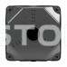 Монтажна коробка Light Vision VLC-02BX, пластик, 130*130*50 мм, графітова