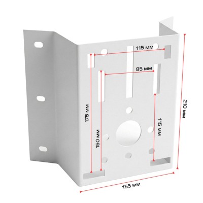 Кронштейн для відеокамери Light Vision VLC-210BR CORNER кутовий монтаж Кронштейн для відеокамери Light Vision VLC-210BR CORNER кутовий монтаж