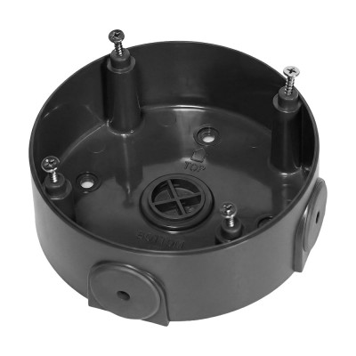 Монтажна коробка Light Vision VLC-01BX, пластик, 120*50 мм, графітова