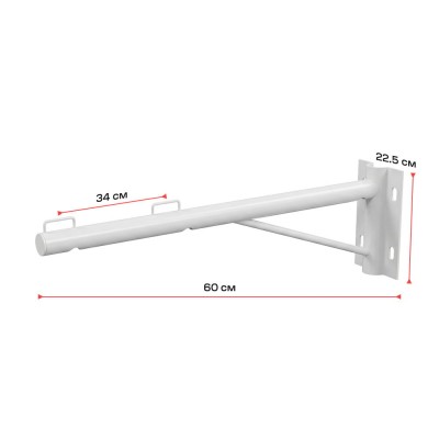 Кронштейн для відеокамери Light Vision VLC-07BR/0.6M CORNER настінний монтаж / на стовп