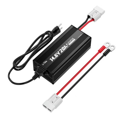 Зарядний пристрій для акумуляторних батарей LiFePO4 14.6V/20A LiTime L12V20A-BCHA-X