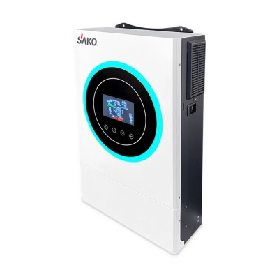 Комплект резервного живлення 6.2kW 10.24kWh: гібридний інвертор Sako SUNON V 6.5KVA/6200W/48V+120A MPPT і акумуляторна батарея 51.2V 200Ah Sako Li-Sun series SK-51.2V200Ah