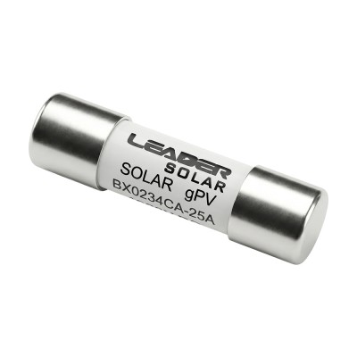 Плавкий запобіжник 25A 1000V Leader BX0234 для сонячних панелей Плавкий запобіжник 25A 1000V Leader BX0234 для сонячних панелей