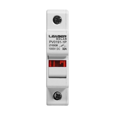 Роз'єднувач запобіжників 32A Leader PV0191-1P DC 1000V