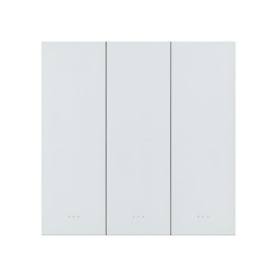 Умный выключатель света на 3 канала ZigBee Akubela SM-3G White Умный выключатель света на 3 канала ZigBee Akubela SM-3G White