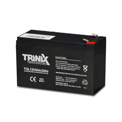 Аккумуляторная батарея гелевая 12В 9Ач Trinix TGL12V9Ah/20Hr GEL