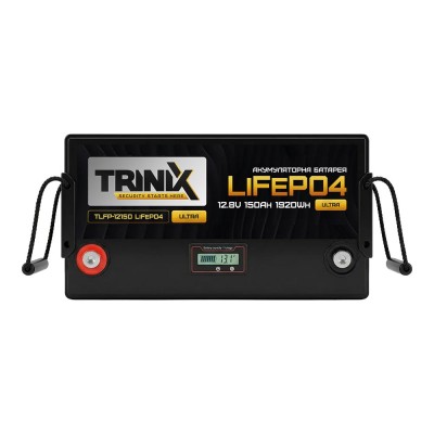 Аккумуляторная литий-железо-фосфатная 12.8В 150А*ч Trinix TLFP-12150 Ultra LiFePO4 с Bluetooth Аккумуляторная литий-железо-фосфатная 12.8В 150А*ч Trinix TLFP-12150 Ultra LiFePO4 с Bluetooth
