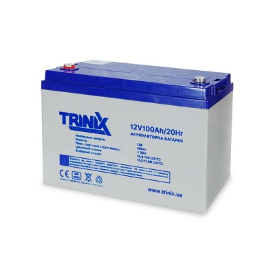 Trinix 12V100Ah/20Hr AGM Аккумуляторная батарея 12В 100Аг свинцово-кислотная
