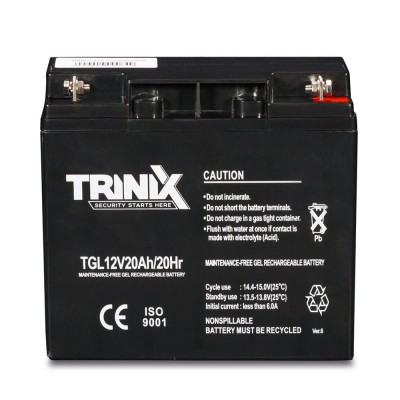 Акумуляторна батарея гелева 12В 20Аг Trinix TGL12V20Ah/20Hr GEL Акумуляторна батарея гелева 12В 20Аг Trinix TGL12V20Ah/20Hr GEL