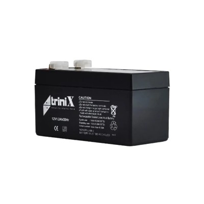 Аккумуляторная батарея 12В 1.2Ач Trinix 12V1.2Ah/20Hr AGM свинцово-кислотная