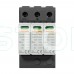 Обмежувач напруги DC 1000V Leader LD-SPD3P-20KA-1000V під DIN-рейку
