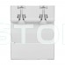 Обмежувач напруги TOMZN TOV1-20/4P 275V AC 10-20kA під DIN-рейку 4 полюси Обмежувач напруги TOMZN TOV1-20/4P 275V AC 10-20kA під DIN-рейку 4 полюси