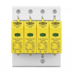 Обмежувач напруги TOMZN TOV1-20/4P 275V AC 10-20kA під DIN-рейку 4 полюси