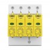 Обмежувач напруги TOMZN TOV1-20/4P 275V AC 10-20kA під DIN-рейку 4 полюси