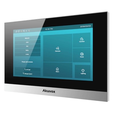 Відеодомофон 7” Akuvox C313S Silver SIP Linux
