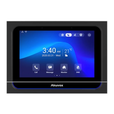 Відеодомофон 7” WiFi Akuvox X933W SIP Black Android з Bluetooth Відеодомофон 7” WiFi Akuvox X933W SIP Black Android з Bluetooth