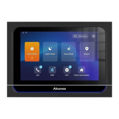 Відеодомофон 7” WiFi Akuvox X933H SIP Black Android з Zigbee 3.0 та Bluetooth Відеодомофон 7” WiFi Akuvox X933H SIP Black Android з Zigbee 3.0 та Bluetooth